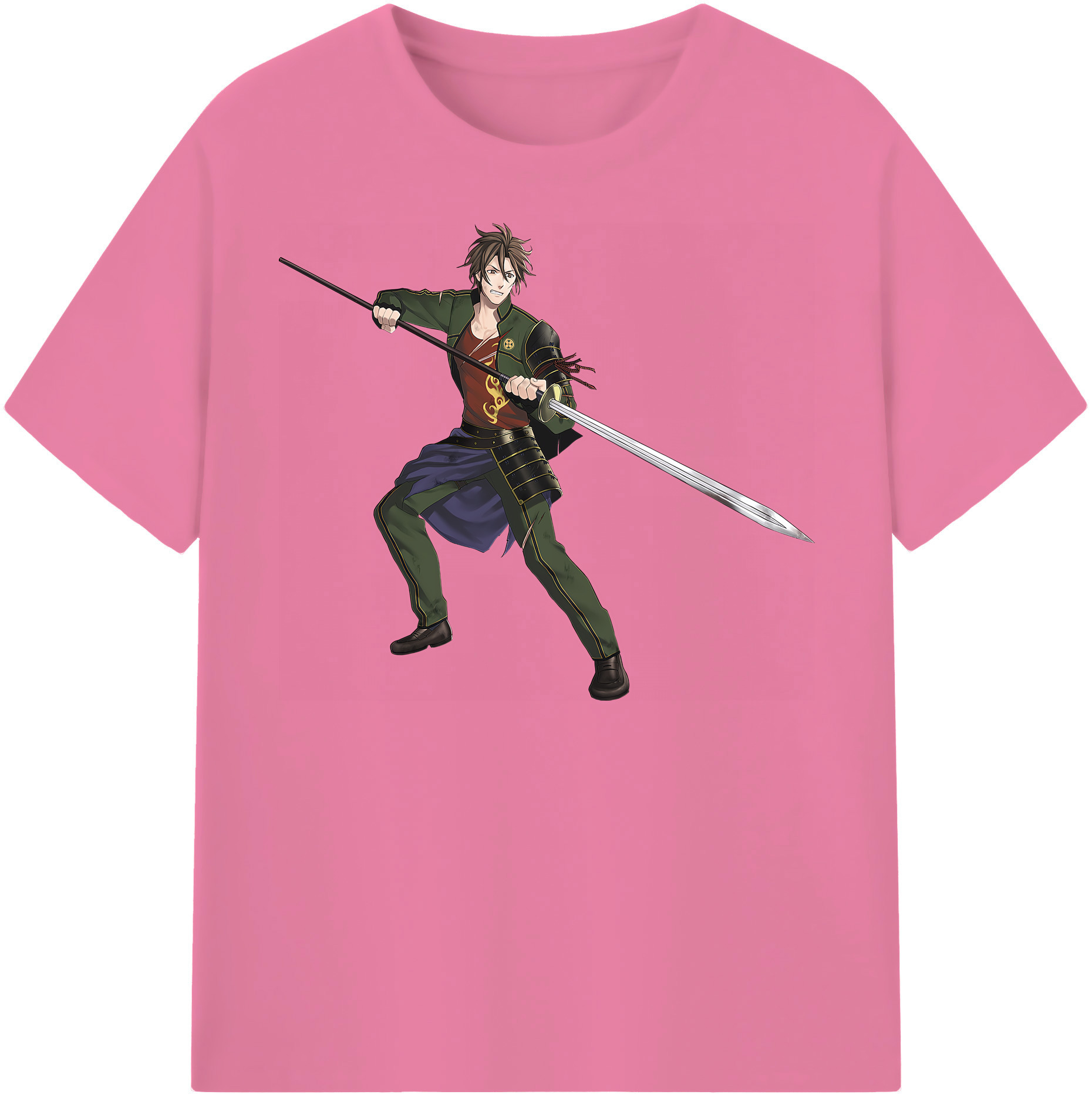 （画像用） 刀剣乱舞 Touken Ranbu 綿100％半袖Tシャツ（フロントプリント）